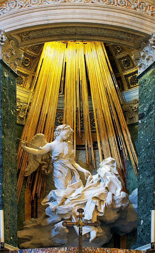 Ecstasy of Saint Teresa by Gian Lorenzo Bernini