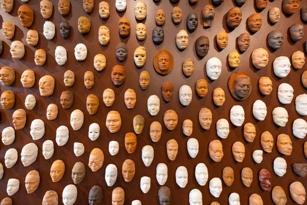 Faces by Ruth Asawa