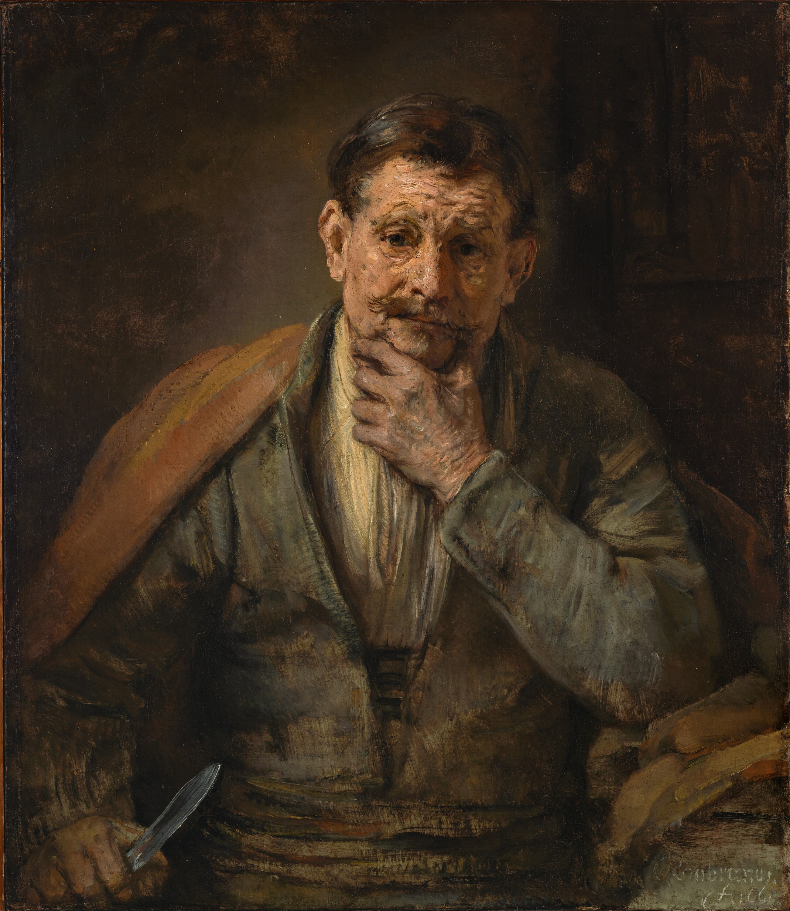 Saint Bartholomew by Rembrandt